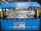Power 5.5kw Roof Panel Tile Roll Forming Machine with pull broach with Slitting line