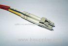 PC / UPC LC to LC Optical Fiber Patch Cable , Customized 3m 4m 5m Length