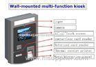 12 Inch -17 Inch Desktop Information Wall Mounted Kiosk with Camera, Dual-track Speaker