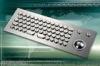 Custom 65 Keys Trackball Metal Keypad for Internet Terminals and Information Kiosks