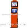 Super Thin, Dual Screen Information Inquiry Standing Self Service Kiosks, Infrared Sensor