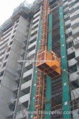 Material Lift Construction Hoist Elevator with Schneider, LG Electric Parts