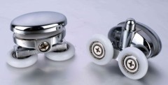 zinc alloy two-way double pulley