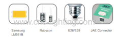 54W self-ballasted led corn bulb(162*SMD5630 LEDs)