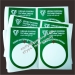 weather proof tamper proof security warranty stickers