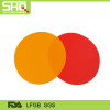 High quality silicone round shape mat