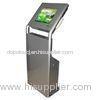 Ultra thin,Information inquiry and swipe-card reader standing kiosk