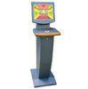 Information inquiry metal keyboard standing kiosk