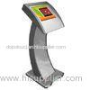 One screen free standing touch kiosk