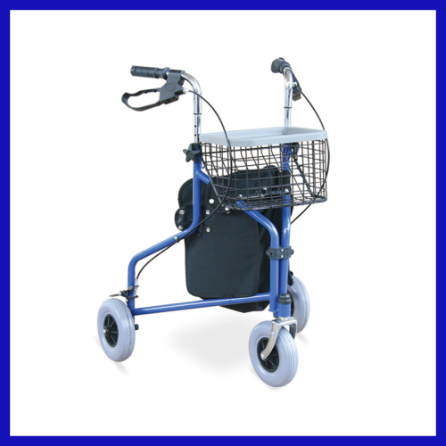 three wheeled shopping trolley walker
