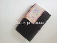 Custom cardboard cover pocket heart&soul journal diary
