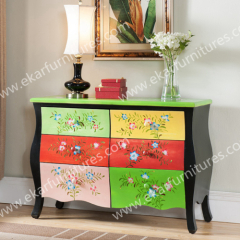 Solid wood cabintet decorative wooden cabinet FY-HG03