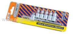 1/4" 6pcs Drive Socket Set