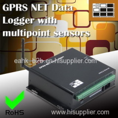 Multipoint Temperature GPRS NET Data Logger