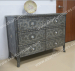 Mother of pearl inlay furniture antique storage cabinet