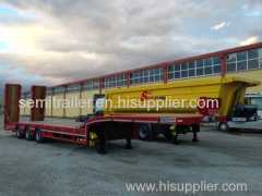 3 Axles Lowbed / Lowboy / Low-Loader Semi-Trailer