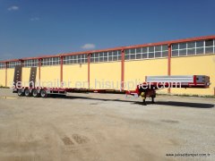 4 Axles Lowbed Semi-Trailer