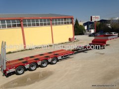 4 Axles Lowbed Semi-Trailer