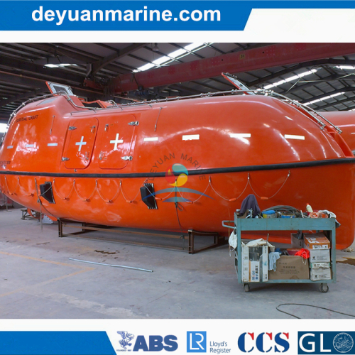 China Lifeboat ABS Approve 48 Person Totally Enclosed Lifeboat