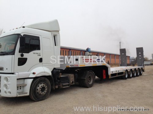 5 Axles Lowbed Semi Trailer