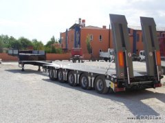 5 Axles Lowbed Semitrailer