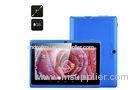 Blue Android 4.4 KitKat Four Core 1.2GHz 7 Touchpad Tablet PC With G-sersor 360