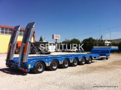 6 AXLES LOWBOY SEMI TRAILER