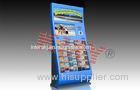 Blue Floor Standing Interactive Information Kiosk Display For Advertisement