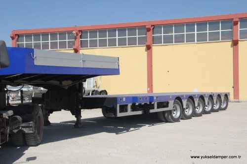 Hydraulic Steering Lowbed SemiTrailer