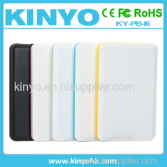 OEM Innovative Products Wholesale Ultra Slim Plastic Leather Power Banks