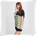 Apparel & Fashion Shirts & Blouses Bambus Stripes Long T-shirt Blouse Home Wear Girls