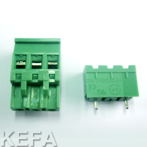 PCB pluggable terminal block connector KF2EDGKA