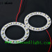 60MM 15led Bright 3528 Led Car Angel Eyes Halo Ring Light Headlight AA6