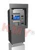 Sliver Automatic Self Service Banking Kiosk ATM Machine With Bill Acceptor