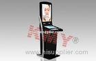 Black TFT-LCD Amusement Video Game Touchscreen Kiosk For Casino , Airline