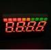 OEM 4 Digit 7 Segment Led Display for Temperature indicator Red / Yellow / Green