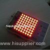 Advertising Screen Red 8 x 8 Dot Matrix LED Display for Indoor Outdoor 2.0 Inch 5mm