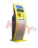 Slim TFT - LCD Free Standing Computer Kiosk Machine For Banking