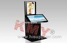 Customized Dual Touch Free Standing Kiosk Terminal With Cash Payment