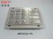 PCI 2.0 EPP Nickel Plating Encrypted Metal ATM Machine Keypad With 16 Keys