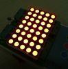 3mm Orange 8 x 5 Dot Matrix Led Display For Moving Sign , Wide Viewing Angle