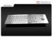 Interactive Digital Signage Kiosk Stainless Steel Waterproof Metal Keyboard with Trackball