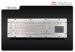 Waterproof Dustproof Medical Kiosk Stainless Steel Metal Keyboard with Touchpad