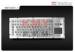 Interactive Check-in Kiosk Waterproof Stainless Steel Metal Keyboard with Touchpad