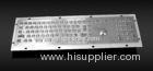 Digital Signage Multimedia Kiosk Stainless Steel Metal Keyboard with Trackball
