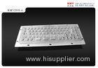 Industrial Equipment Dustproof Vandalproof Stainless Steel IP65 Mini Metal Keyboard