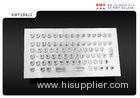 Self-service Hospital Kiosk Dustproof Waterproof Stainless Steel IP65 Metal Keyboard