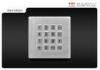 Stainless Steel Anti-vandal Waterproof Access Control System IP65 Metal Keypad