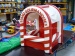 Easy build inflatable booth tent