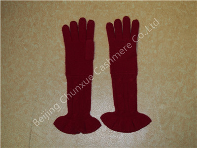 100% Cashmere Gloves with fingers